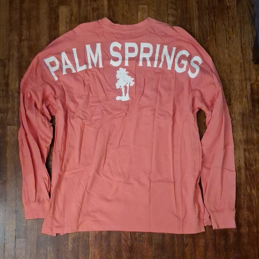 Palm Springs Coral Pink Tropical Long Sleeve Spirit Jersey